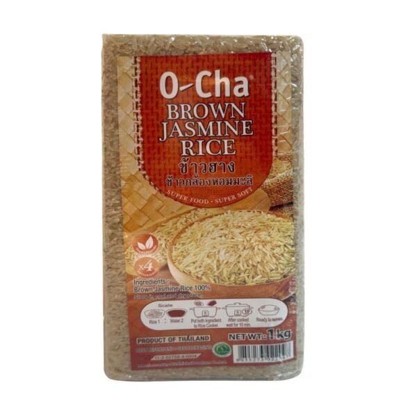 O-Cha Jasmine Brown Rice 1kg