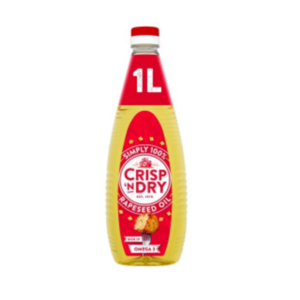 Crisp n Dry Rapeseed Oil  1L