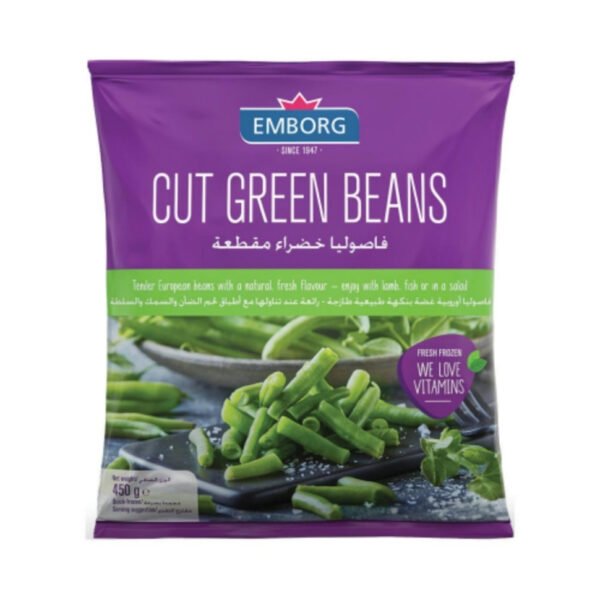 Emborg Cut Green Beans 450gms