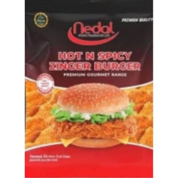 Nedal Hot Spicy Zinger burger  625gms