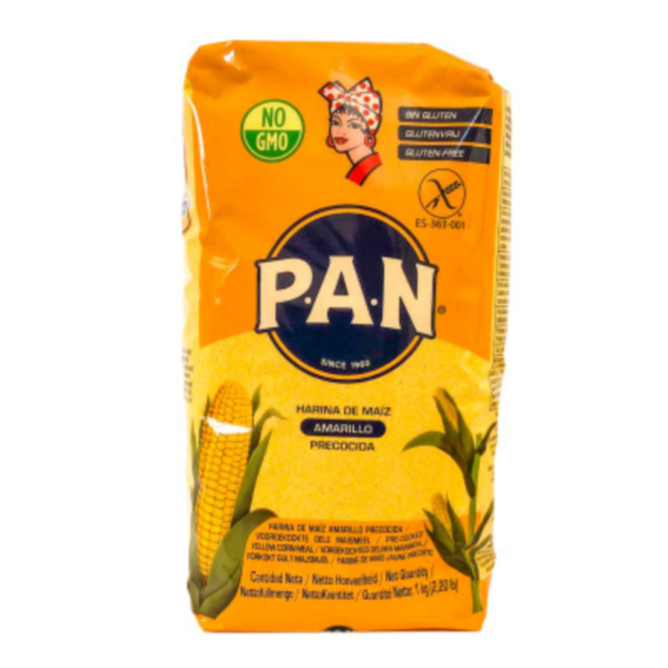 Pan Harina De Maiz Amarillo 1kg