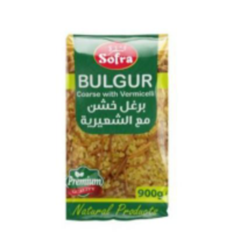 Sofra Bulgur Coarse with Vermicelli Sofra Bulgur Coarse with Vermicelli 900g - Image 1