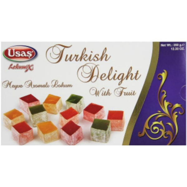 Usas Turkish Delight (Fruit Flavour) 350g