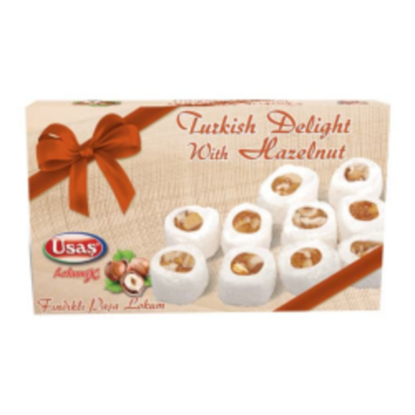 Usas Turkish Delight (Hazelnut) 350g