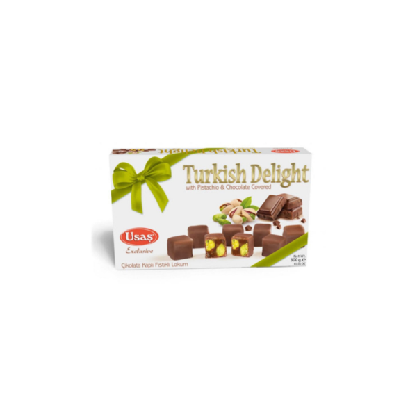 Usas Turkish Delight (Pistachio & Chocolate) 300g