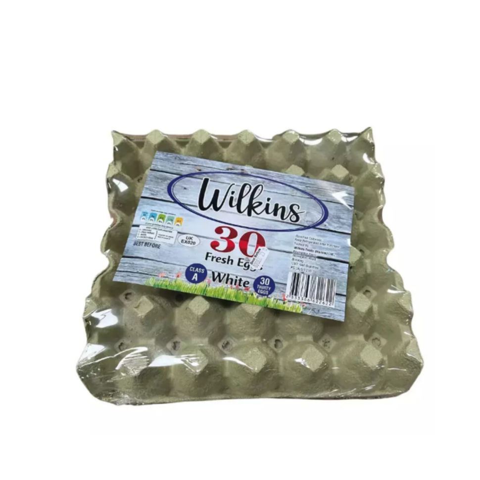Wilkins 30 white eggs Wilkins 30 white eggs - Image 1