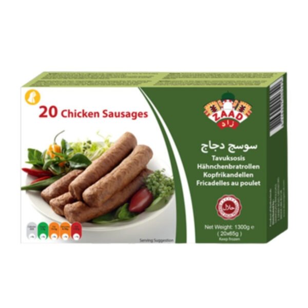 Zaad 20 Chicken Sausages 1300g