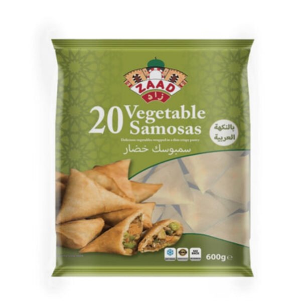 Zaad 20 Vegetable Samosa 600g