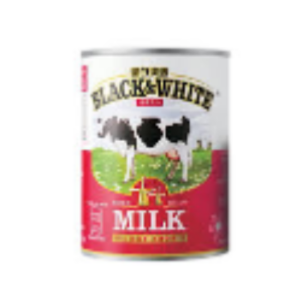 Black and White Full Cream Evaporated Milk