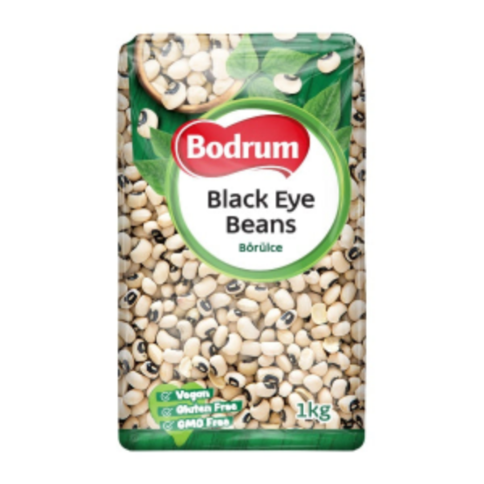Bodrum Black Eye Beans Bodrum Black Eye Beans 1kg - Image 1