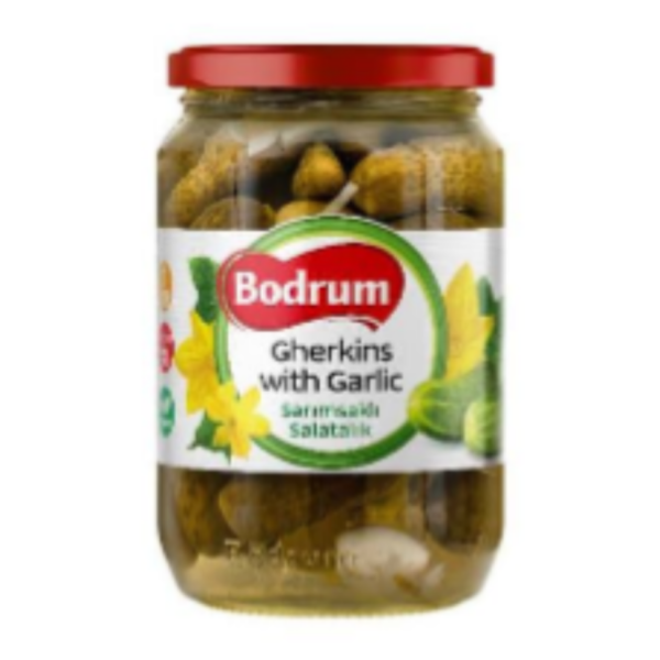 Bodrum Gherkins with Garlic
