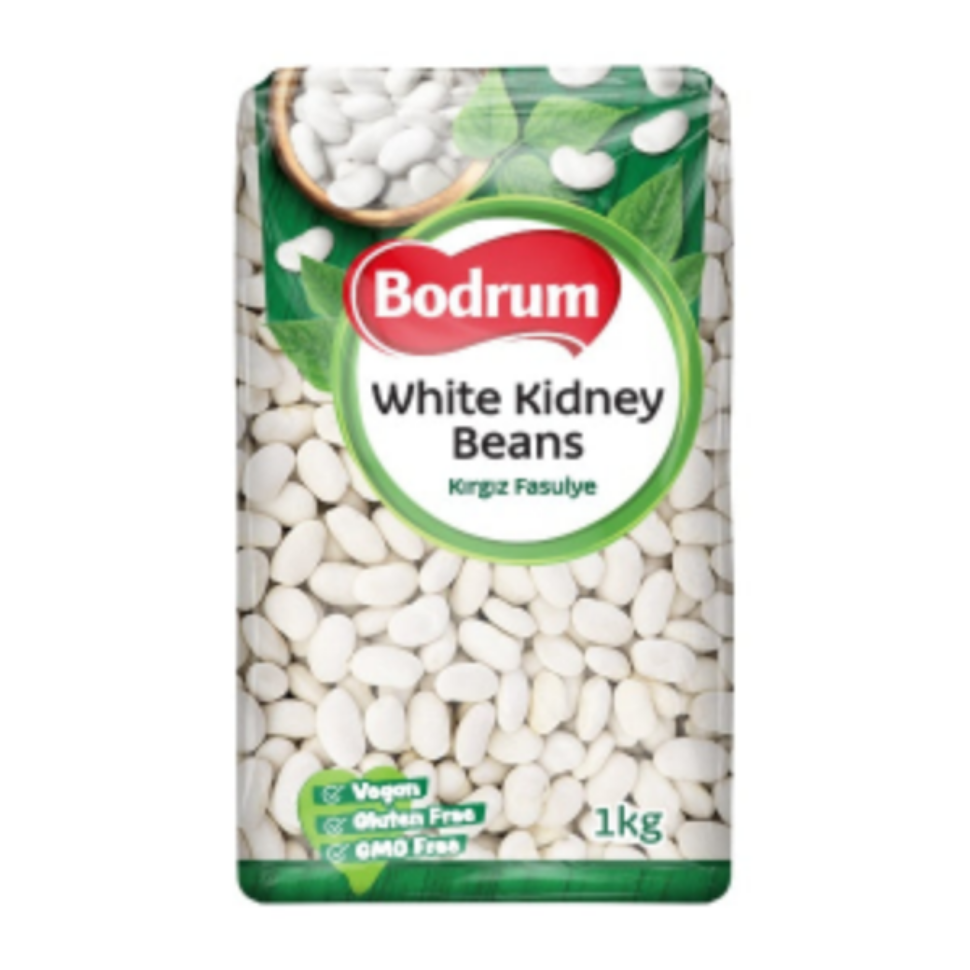 Bodrum White Kidney Beans Bodrum White Beans 1kg - Image 1