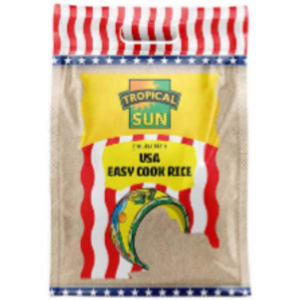 Tropical Sun Pre-Fluffed USA Easy Cook Rice 2kg