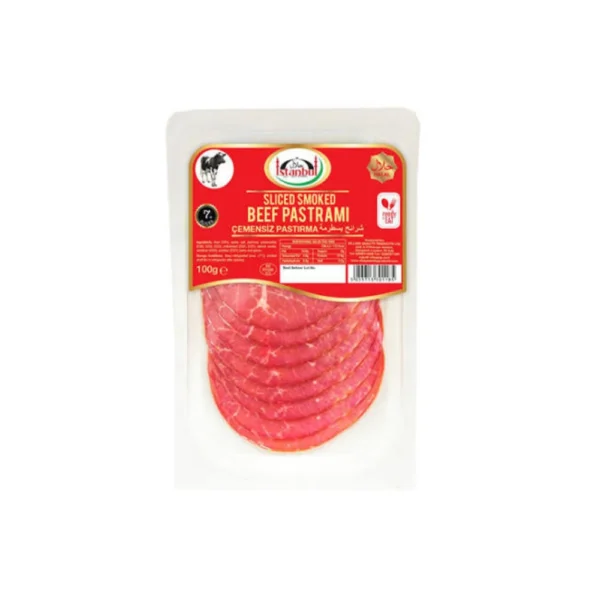 Istanbul Sliced Smoked Beef Pastrami