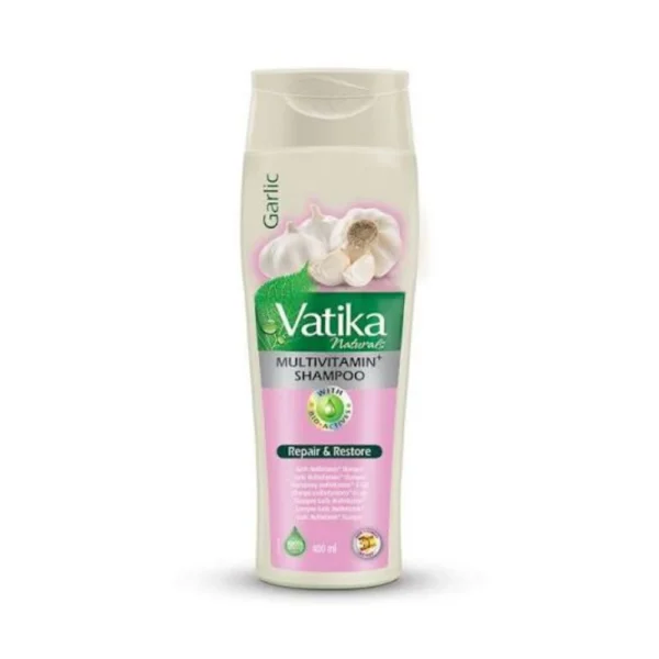 Vatika Garlic Multivitamin+ Shampoo Repair & Restore