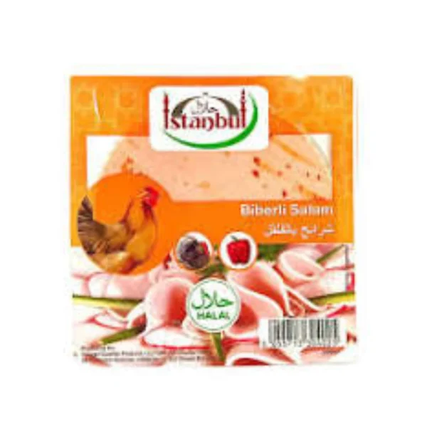 Istanbul Sliced Turkey Salami with Pepper