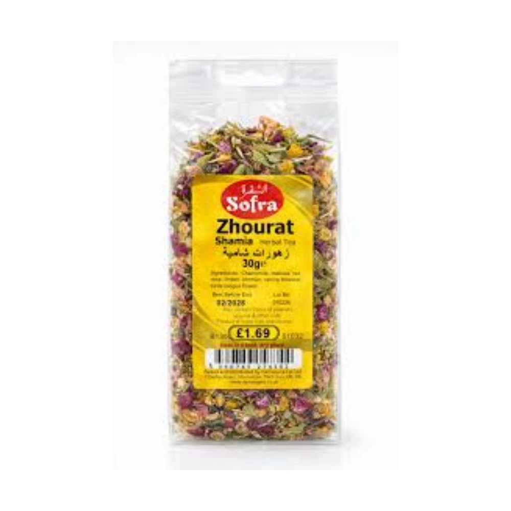 8cf566bb-98c3-4c37-8598-8eb8f0480742.webp Sofra Zhourat Shamiya Herbal Tea - Image 1