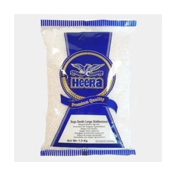 Heera Sago Seeds Large 1.5kg (Sabudana)