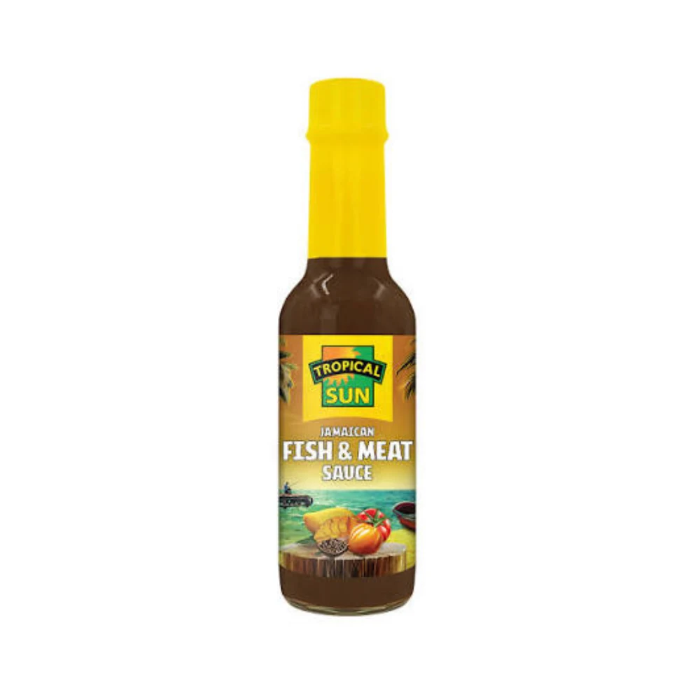 9f9ab4e5-691c-4832-b3d0-5a8386ac18d3.webp Tropical Sun Jamaican Fish & Meat Sauce - Image 1