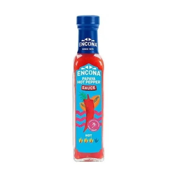 Encona West Indian Papaya Hot Pepper Sauce (142ml)