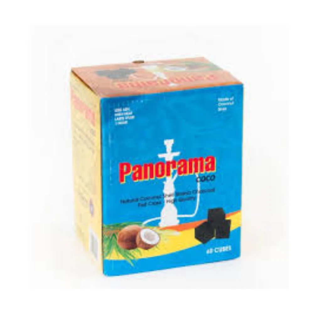 d47175e1-25c4-455f-b3fb-42da295baeca.webp Panorama Coco Coconut Shisha Charcoal - Image 1