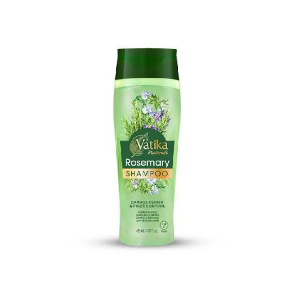 f5008169-fff9-4127-a2e4-8454f78e7555.webp Vatika Rosemary Shampoo Damage Repair & Frizz Control - Image 1