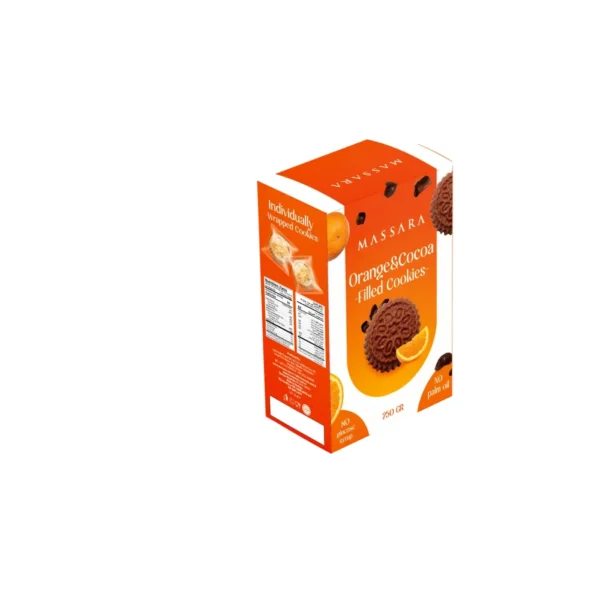Sahra Orange & Cocoa Filled Cookies
