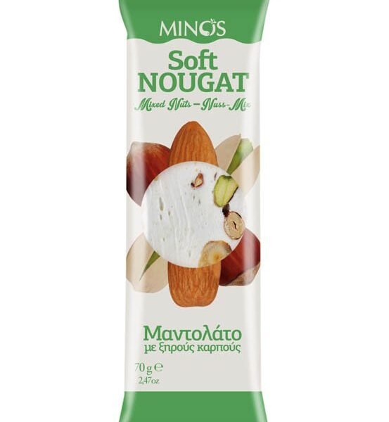 Minos Soft Nougat Mixed Nuts