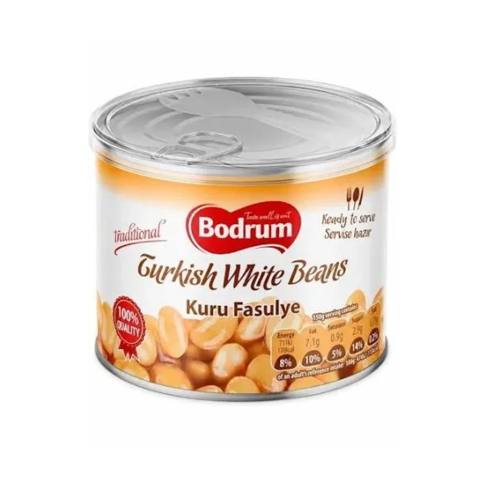 2676178c-cbf3-45da-9ccf-09dacbd2fbbe.webp Bodrum Turkish White Beans in Sauce - Image 1
