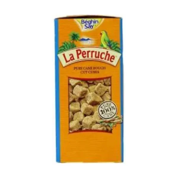 La Perruche Pure Cane Brown Cut Cubes