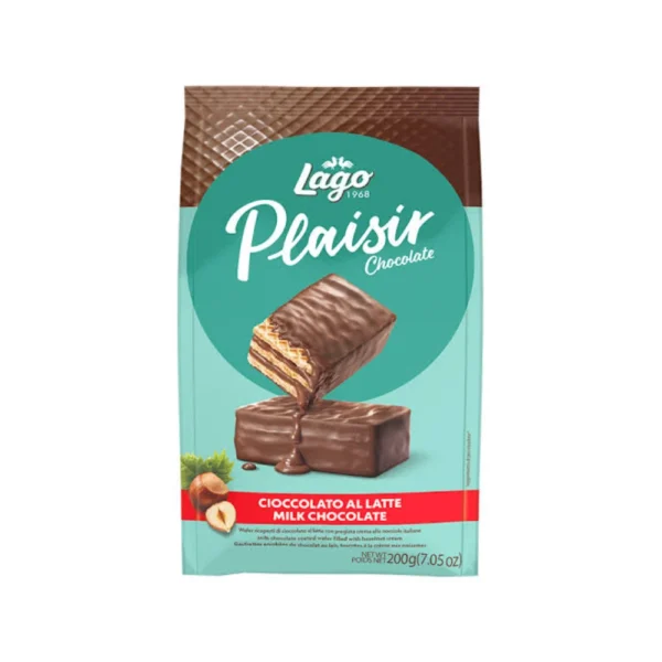 Lago Plaisir Milk Chocolate Wafers