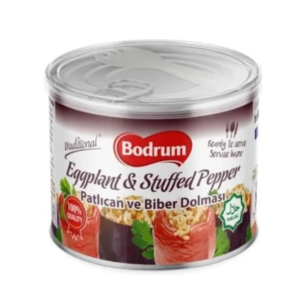Bodrum Eggplant & Stuffed Pepper